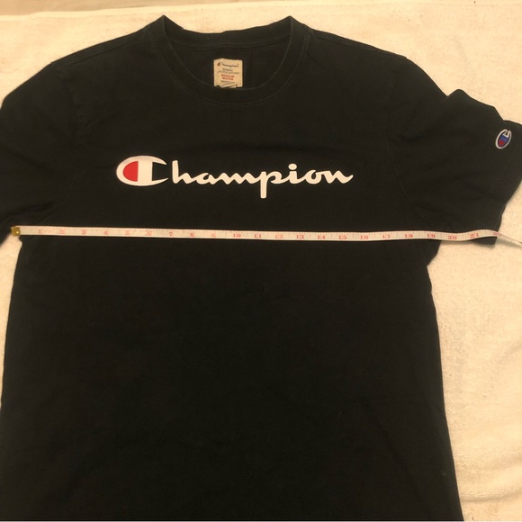 3/20$ Champion - Black Original T-Shirt - Picture 4 of 4